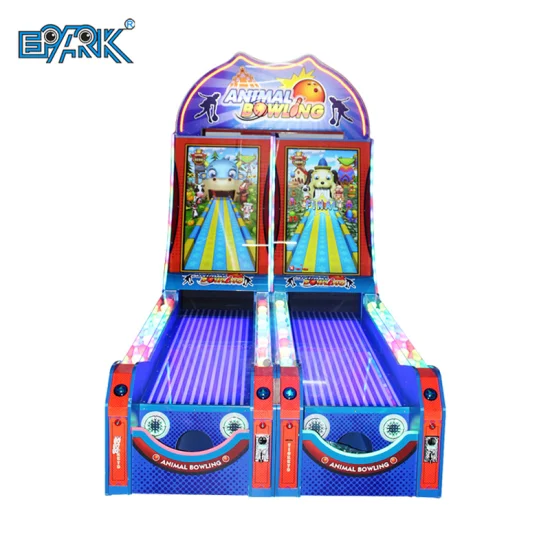 Animal Sports Game Machine Double Player Animal Bowling Arcade Simulator Game